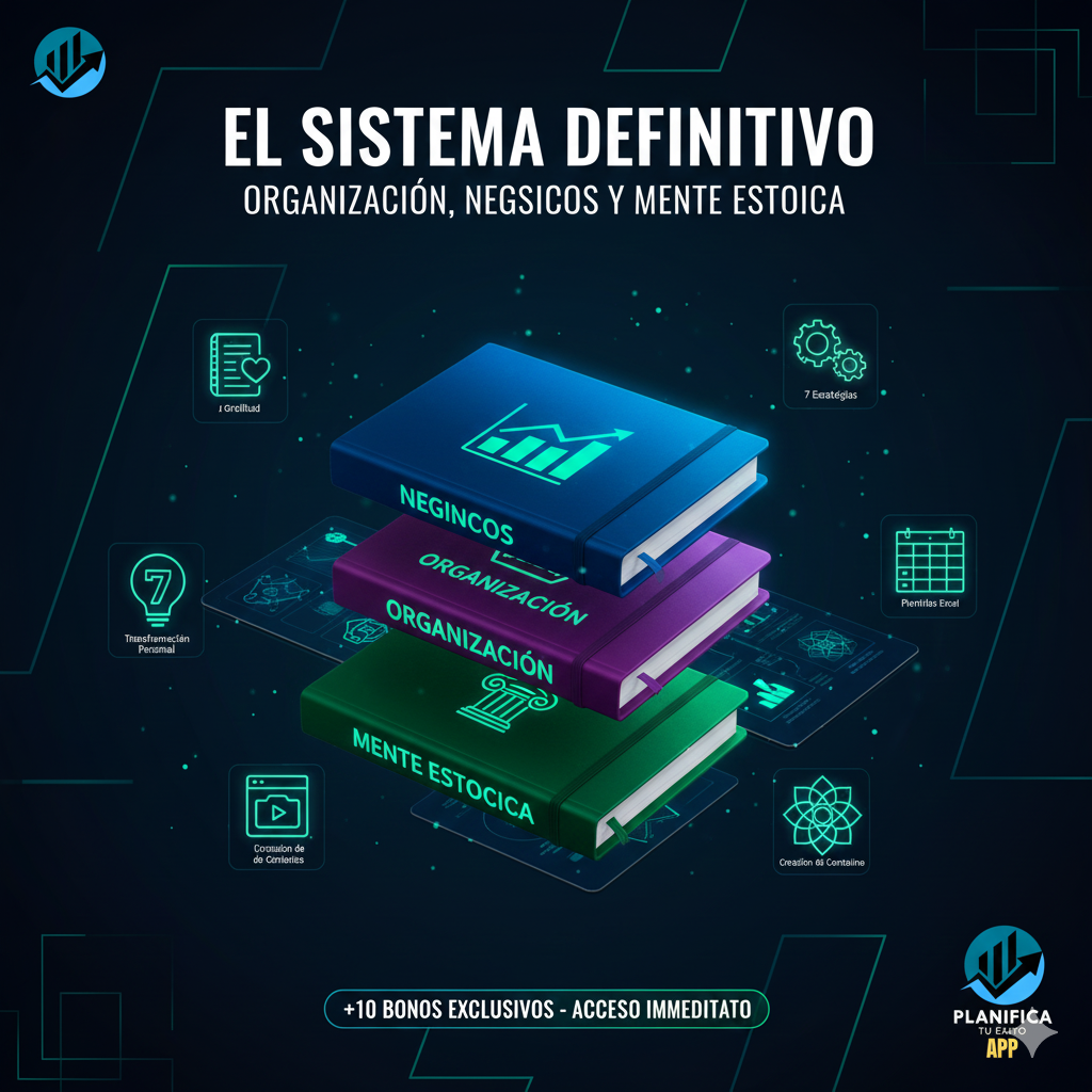 El Sistema Definitivo: Kit de Planificación 3-en-1 (Organización Personal, Negocios y Mente Estoica) + 10 Bonos